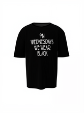 Wednesday Black Oversized T-Shirt